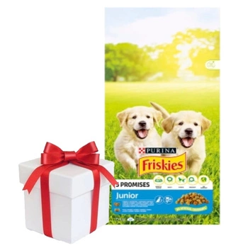 PURINA Friskies Junior 8kg + Prekvapenie pre psa ZADARMO!