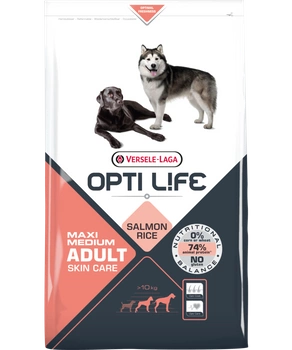 VERSELE-LAGA Opti Life Adult Skin Care Medium&Maxi 12,5kg