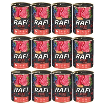 DOLINA NOTECI Rafi s hovězím masem 12x400g
