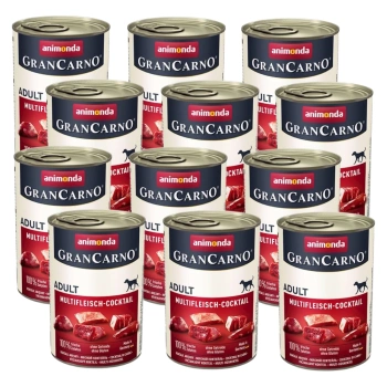Animonda Grancarno Adult - Mäsový Koktail 12x400g