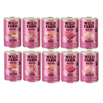 WILD FARM Mix chutí 10x400g