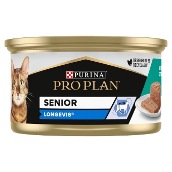 Purina Pro Plan Senior Longevis mačacia pena s tuniakom 85 g