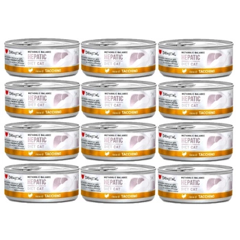 Disugual mokré krmivo pre mačky Veterinárne HEPATIC Morčacie (dospelé) 12x85g