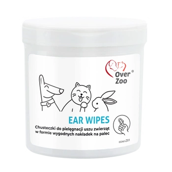 OVER ZOO Ear Wipes ušné obrúsky 50 ks