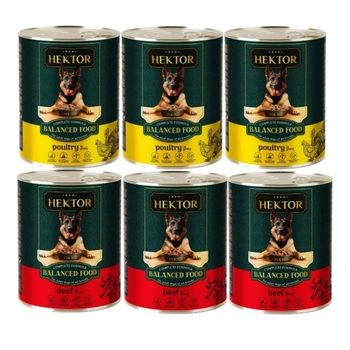 Hektor 6x1240g Mix chutí