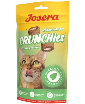 JOSERA Crunchies - s mätou kocúrnickou (maškrta pre mačky) 60g