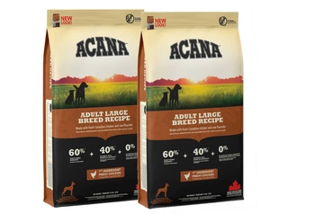 ACANA HERITAGE Adult Large Breed 2x11,4kg