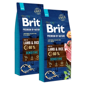 BRIT Premium By Nature Sensitive Lamb 2x8kg