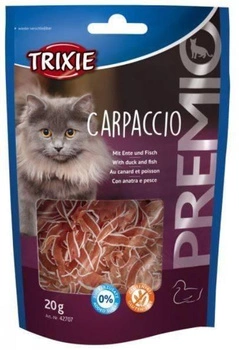 TRIXIE Premio Carpaccio s kačkou a treskou 20g