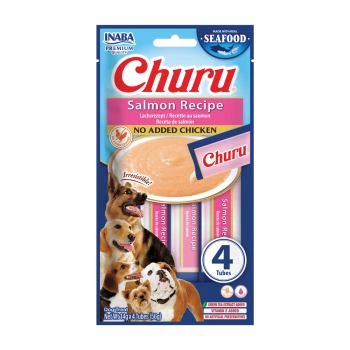INABA Dog Churu (na rybej báze) losos 4x14g (56g)