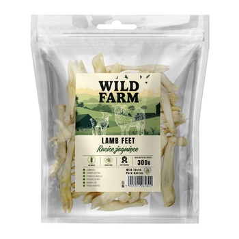 WILD FARM jahňacie kopytá 300g psie maškrty