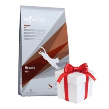 TROVET HLD Hepatic 3kg + Prekvapenie pre mačku ZADARMO!