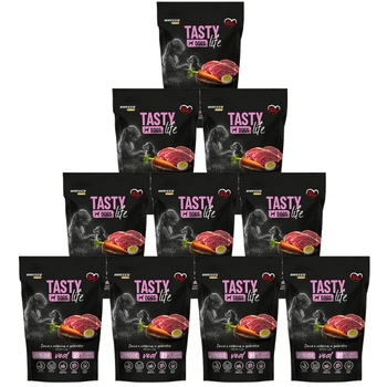 Tasty Dogs Life Junior teľacie v želé miske 10x500g