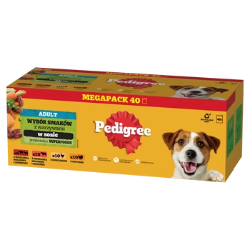 PEDIGREE Adult Mix chutí 40x100g