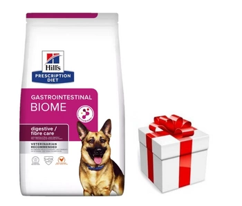 HILL'S PD Prescription Diet Canine Gastrointestinal Biome 10kg + prekvapenie pre vášho psa GRATIS