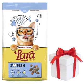 VERSELE-LAGA Lara Adult Salmon 7kg - karma dla kotów dorosłych z łososiem + Prekvapenie pre mačku ZADARMO!
