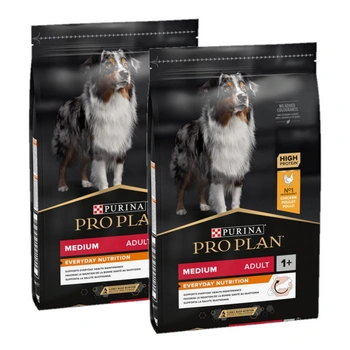 Purina Pro Plan Medium Adult Optibalance, kuracie mäso a ryža 2x14 kg