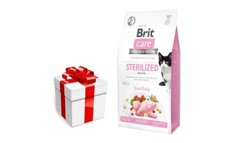 BRIT Care Cat  Grain-Free Sterilised Sensitive 7kg +  prekvapenie pre vášho psa GRATIS