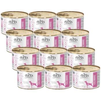 4Vets Dog Diabetes 12x185g