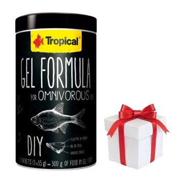 Tropical Gel Formula Omnivore 1000ml/105g + ZDARMA vzorka jedla pre tropické ryby!