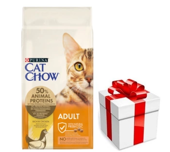 PURINA Cat Chow Adult Chicken Food 15kg + prekvapenie pre mačku ZDARMA