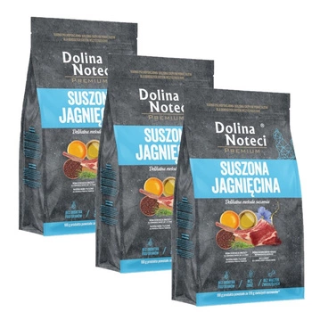 Dolina Noteci Premium Sušené krmivo pre mačky všetkých plemien jahňacie 3x2 kg