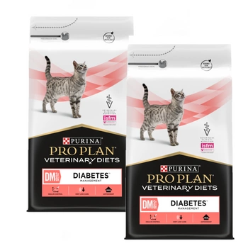 PRO PLAN Veterinary Diets DM St/Ox Diabetes Management Suché krmivo pre mačky 2x5kg