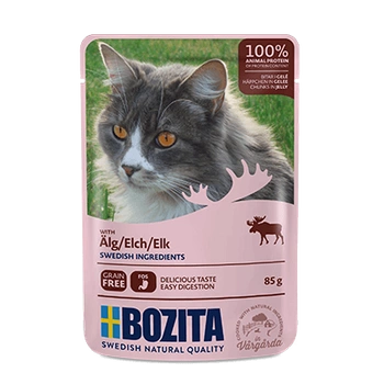 BOZITA Kúsky v lososovom želé 85g