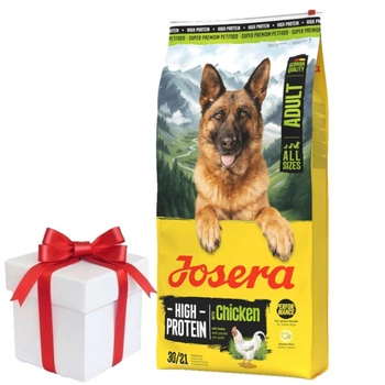 JOSERA High Protein Adult Chicken 12,5kg + Prekvapenie pre vášho PSA ZADARMO!