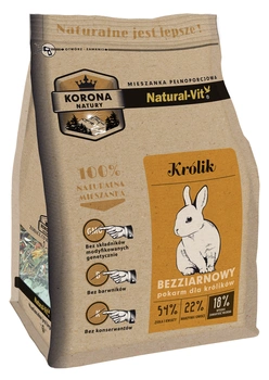 KORONA NATURY Natural-Vit krmivo pre králiky 750g