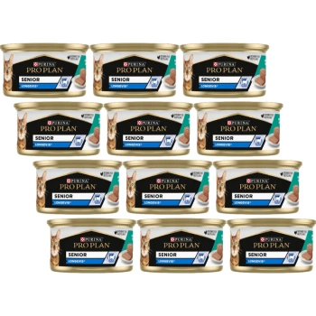 Purina Pro Plan Senior Longevis mačacia pena s tuniakom 12x85 g