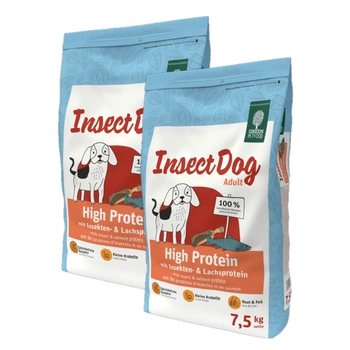 GREEN PETFOOD InsectDog High Protein 2x7,5kg