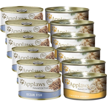 Applaws Cat Mix of Flavors 12x70g CAN