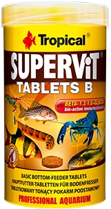 TROPICAL SuperVit Tablety B 250ml 830ks.