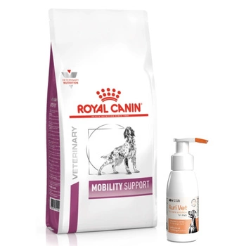 ROYAL CANIN Mobility Support 12kg & prípravok na starostlivosť o uši pre psov 75 ml