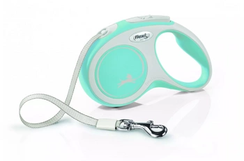 FLEXI New Comfort Leash modré S 5m do 15kg - opasok