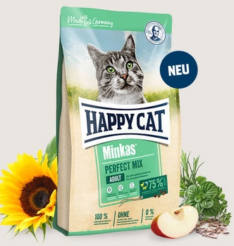 HAPPY CAT Minkas Perfect Mix 10kg + prekvapenie pre mačku ZDARMA