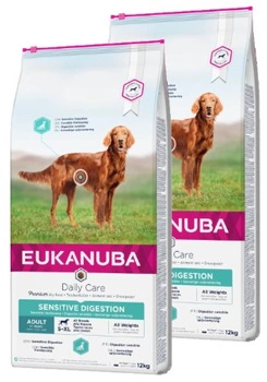 EUKANUBA Daily Care Adult Sensitive Digestion 2x12kg