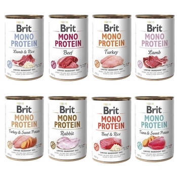 BRIT MONO PROTEIN 48x400g MIX