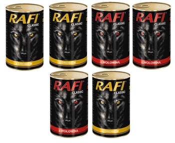 Rafi Classic Zmiešané príchute v omáčke 6x1240g