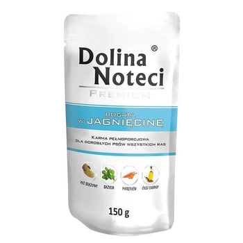 Dolina Noteci PREMIUM bohatá na jahňacie mäso 150g x10