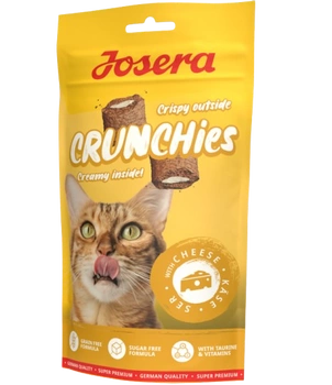 JOSERA Crunchies - so syrom (maškrta pre mačky) 60g