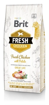 Brit Dog Fresh Chicken & Potato Adult Great Life 12 kg