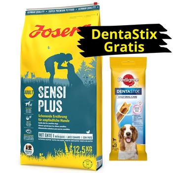 JOSERA SensiPlus 12,5kg + DentaStix ZADARMO!