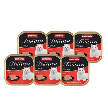 Animonda Vom Feinsten Senior Cat beef 6x100g