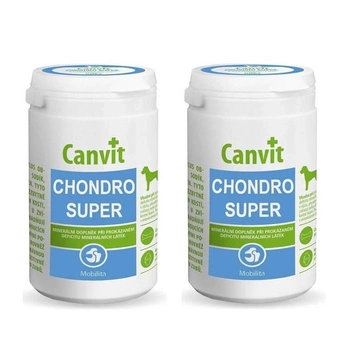 Canvit kĺbový prípravok Chondro Super tablety pre psov 2x500g