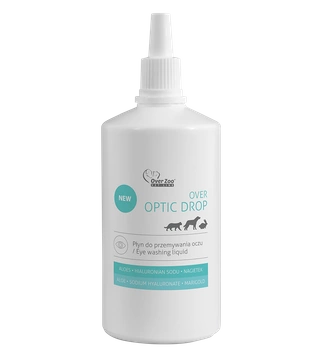 Over Zoo Optic Drop výplach očí pre psov 130ml