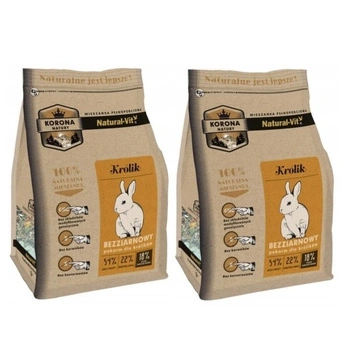 Natural-Vit Korona Natury Kompletné krmivo pre králiky 2x10 kg