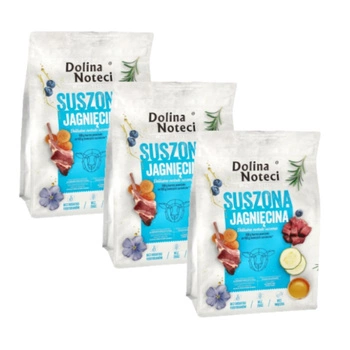 DOLINA NOTECI Prémiové jahňacie - sušené krmivo pre psov 3x3 kg