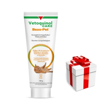 Vétoquinol bezo pet gél pre mačky s emulziou 120 g + PREKVAPENIE PRE MAČKU